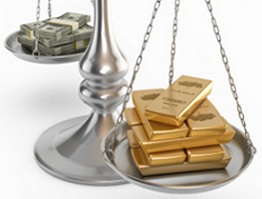 Patrón oro vs papel moneda